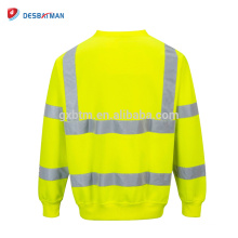 Hallo Viz Crew Safety Sweatshirt Herren Visability Workwear Sicherheit Fleece Jumper